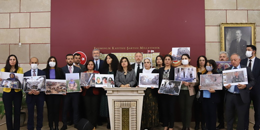 Mecliste kent ablukaları açıklaması: Kürt kentlerine yönelik abluka kayyımla birlikte Türkiye’nin tümüne yayılmıştır
