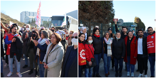 Farplas direnişindeki kadınları ziyaret ettik