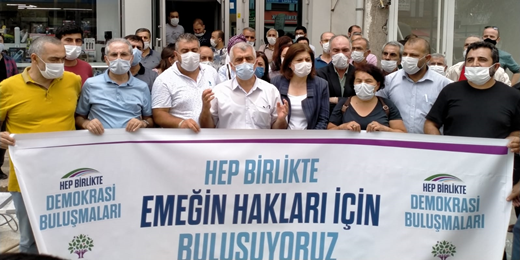 Demokrasi Buluşmalarımız kapsamında tekstil işçilerini ziyaret ettik