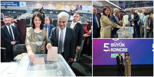 5. Olağan Büyük Kongremiz sona erdi, Buldan ve Sancar yeniden eş genel başkan seçildi