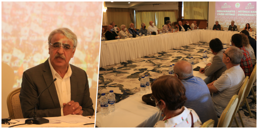 Sancar: İktidarın tezkere ve savaş oyunlarına hayır deyin