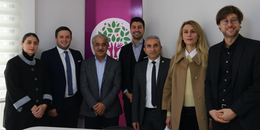 İsviçre Sosyal Demokrat Parti heyetinin partimizi ziyareti