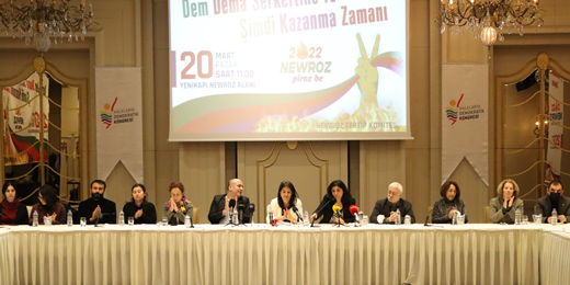 İstanbulda Newroz Deklarasyonu açıklandı: Şimdi kazanma zamanı!