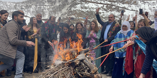 Newroz kutlamalarının startı Botandan verildi: Halkımız özgürlük talebiyle Newroz alanlarına akacak
