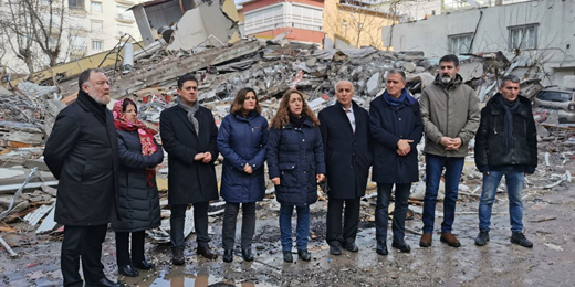 Aydeniz ve heyetimiz Pazarcıkta: Bu devletin, iktidarın burada yaptığı bir şey yok