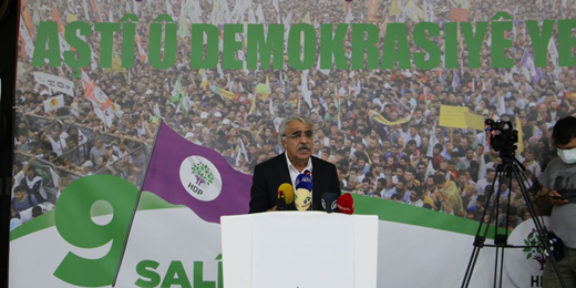 Sancar partimizin 9. kuruluş yıl dönümünde konuştu: HDP durmaz, durdurulamaz