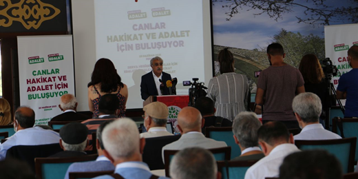 Sancar, Dersimde "Canlar İçin Hakikat ve Adalet Buluşması"nda Alevilerle buluştu