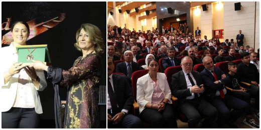 Demirtaşa İbrahim Ahmed 2022 Onur Ödülü verildi