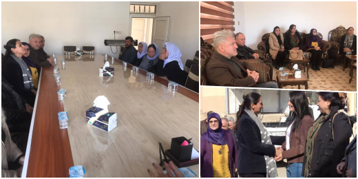 Heyetimiz saldırıların hedefindeki Şengalde