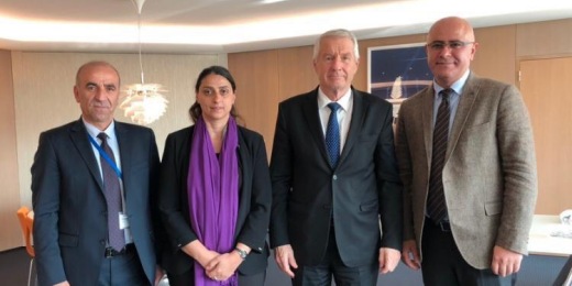 Avrupa Konseyi Genel Sekreteri Jagland ve AKPM Başkanı Pasquier  ile görüşmemiz