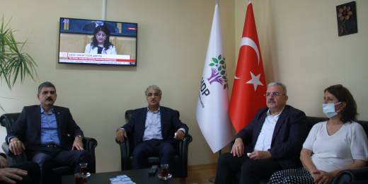 Partimize taziye ve destek ziyaretleri sürüyor: Bu karanlık ittifaka karşı ortak akıl geliştirilmeli