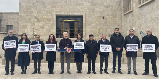 Çepni: Tecride karşı tutum almak savaştan ve kandan beslenenlere yeter demektir