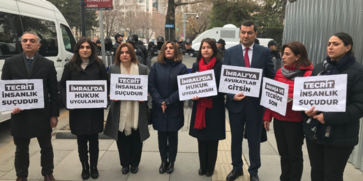 Tecride karşı nöbet 2. gününde: Tecrit insanlığa karşı işlenen bir suçtur