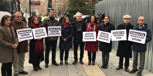 Tecride karşı nöbet üçüncü gününde: Tecrit bu ülkede zulüm düzeninin devamı için uygulanmaktadır