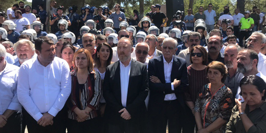 Temelli Mardinden seslendi: Bugün bu gaspa karşı çıkmazsanız, siyaseten artık yoksunuz
