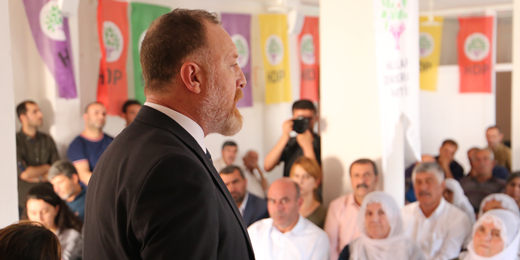 Nusaybinde taziye ziyaretinde bulunan Temelli: Türkiye halklarına sesleniyorum, Kürt halkını yalnız bırakmayın