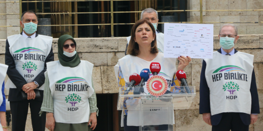 Beştaş: Yürüyüşümüz engellemelere rağmen büyük bir coşkuyla devam ediyor