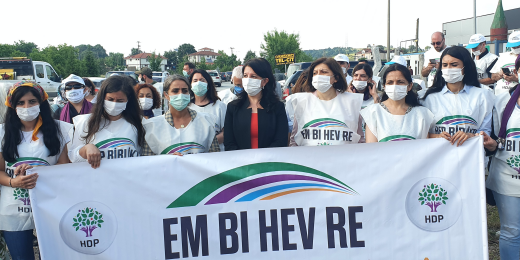 Mor Konvoyumuz Kandıradaydı: Bu yürüyüş burada bitmeyecek