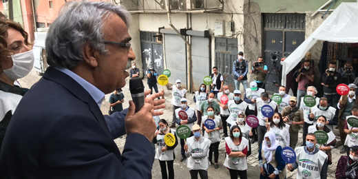 Sancar: Yürüyüşümüz, özgürlük, eşitlik, demokrasi, adalet, iş ve aş yürüyüşüdür