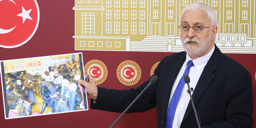 Oluç: Şiddet konusunda söz söylemeden önce dönüp uyguladığınız şiddete bir bakın