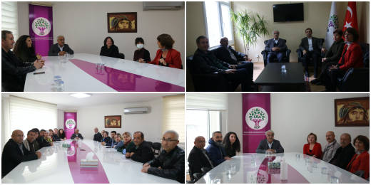Partimize yapılan dayanışma ziyaretleri: HDP’nin yanındayız