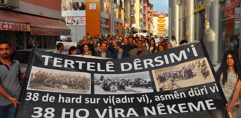 Dersim Katliamında yaşamını yitirenler anıldı