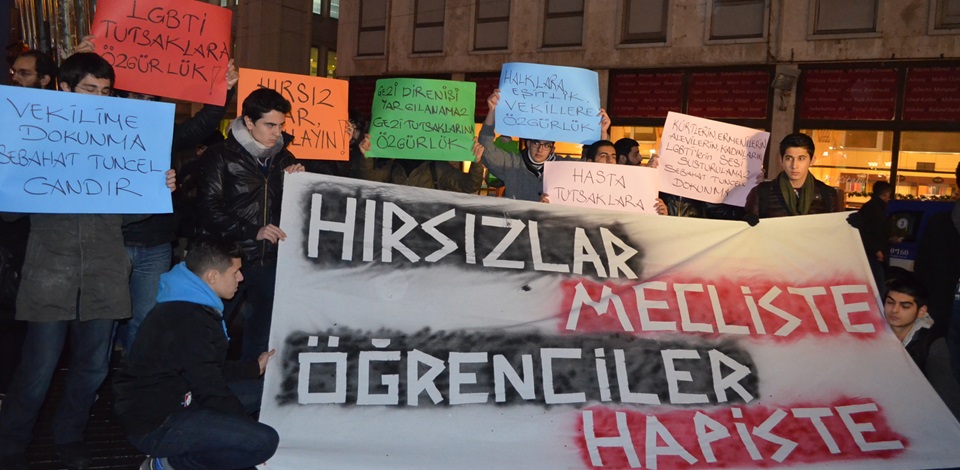 HDKli Gençlerden siyasi tutuklamalara ve Tuncel hakkındaki karara ilişkin açıklama