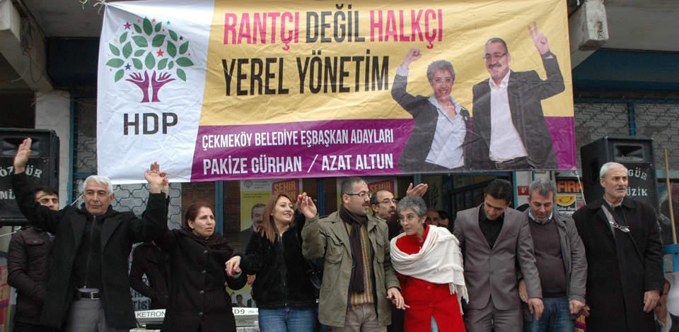 Çekmeköyde seçim irtibat bürosu açılışı